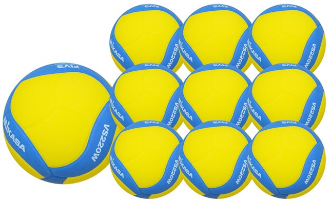 Mikasa Kids Volleyball VS220W 10 stk.