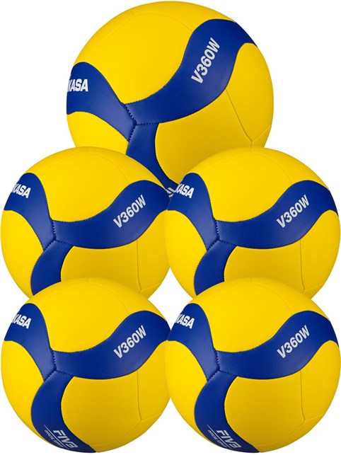 Mikasa Volleyball V360W - 5 stk.