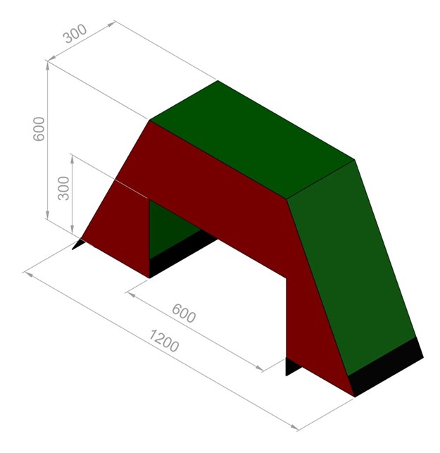 Møtrik 1/2 - skummodul