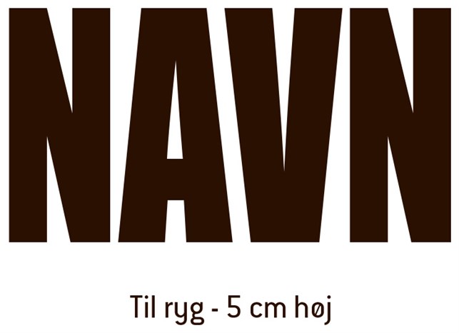 NAVN TIL RYG 5 cm