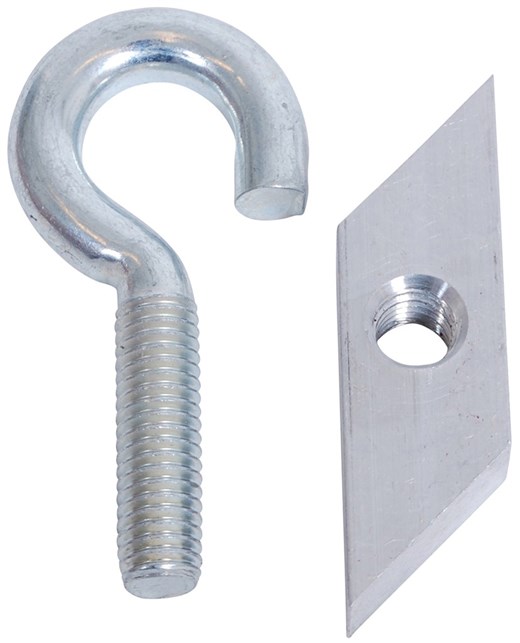 Netkrog metal med slæde