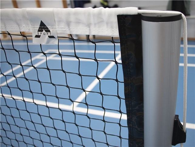 Pickleball net med vulst på 6 mm