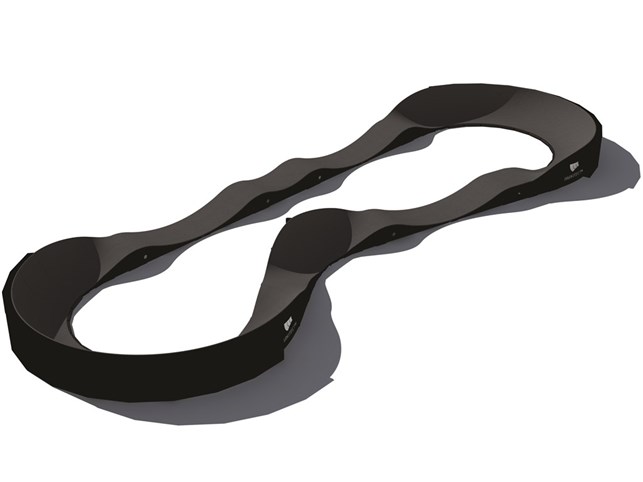 Pumptrack Bowtie med sort top