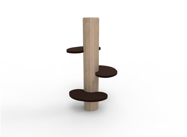 Robinia Sandbord m/plader