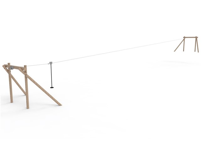 Robinia Svævebane 40 m