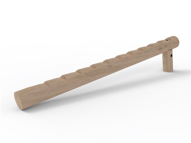 Robinia balancebom med trin