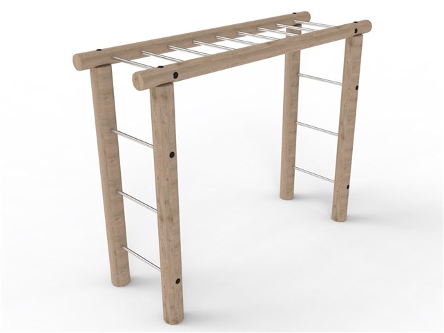Robinia galge med armgang
