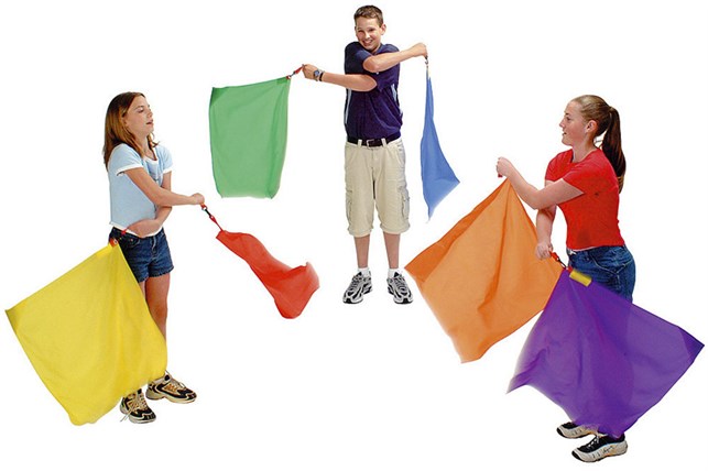 Rytmeflag, 6 stk.