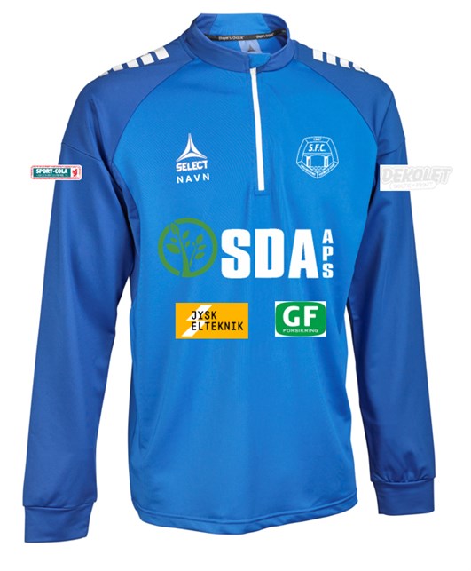 Sallingsund FC sweat m. ½ zip