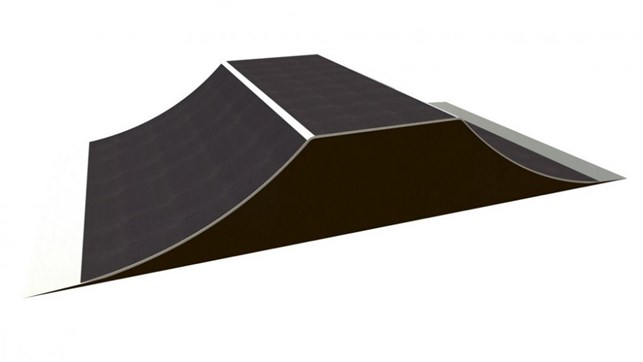 Skate rampe Jump box JBX 02 120