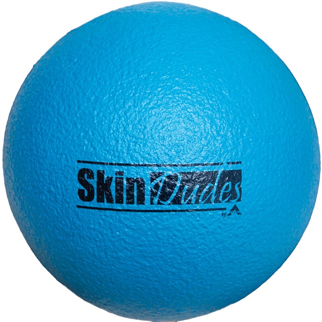 Skumbold m/hud Ø16 cm - Neonblå
