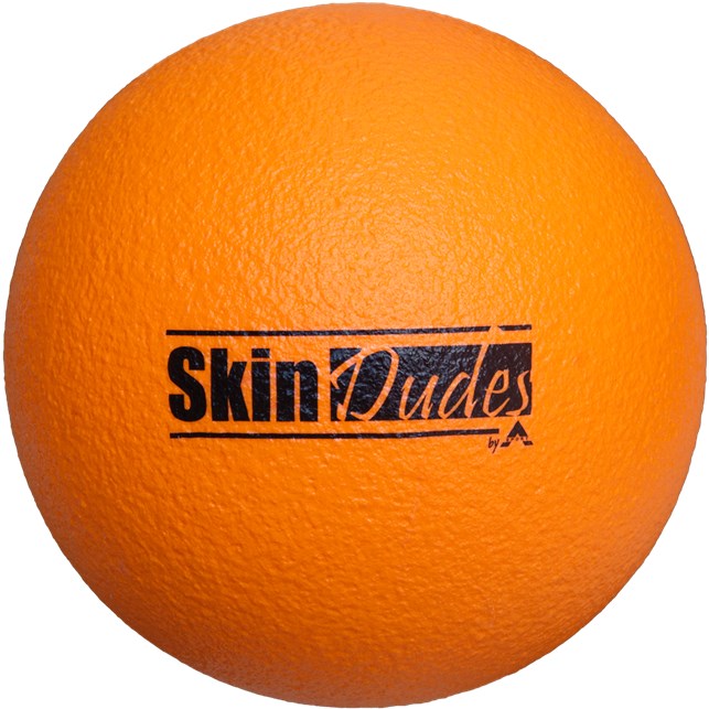 Skumbold m/hud Ø16 cm - Neonorange