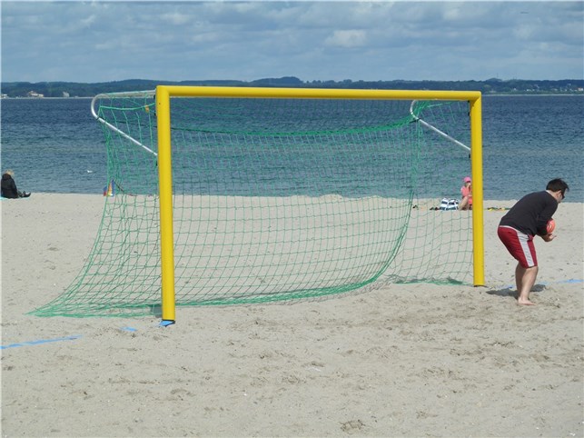 Strand fodboldmål