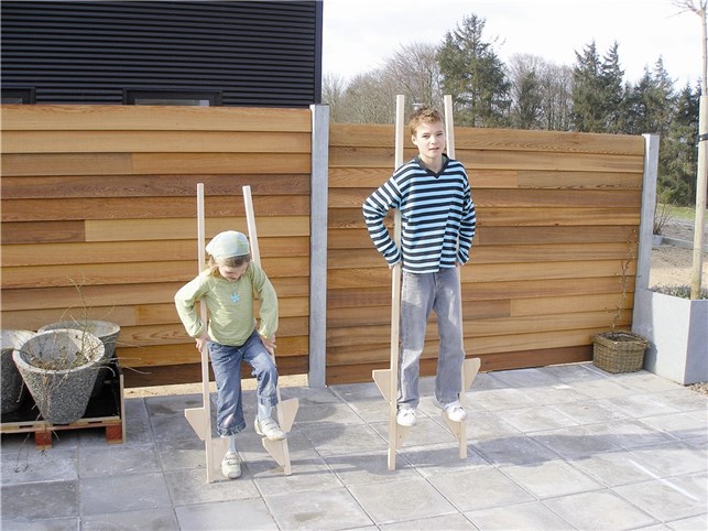 Stylte træ 180 cm