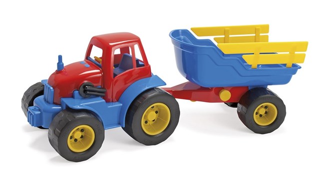 Traktor med anhænger Dantoy