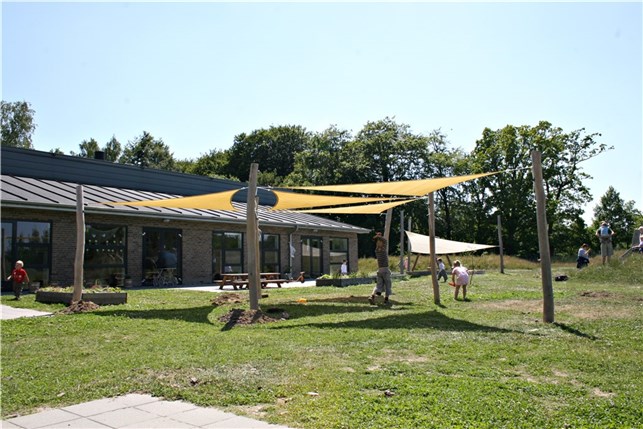 Trekantet solsejl 3,0x3,0x3,0m