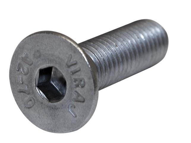 Unders. bolt M10 35 mm rustfri A4 stål til Padel glas