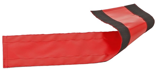 Velcro strimmel med dug