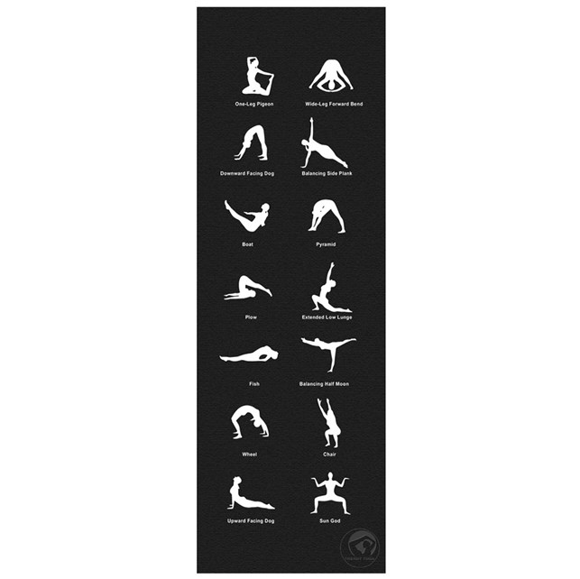 Yogamåtte Incl. bærestrop