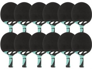 12 stk. Bordtennisbat Tacteo 30