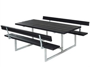 Basic Bord/Bænkesæt m/2 ryglæn
