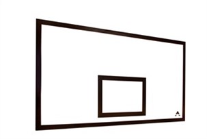 Basketball plade - 105x180 cm
