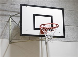 Basketballstativ 120cm fast ud