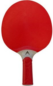 Bordtennisbat Basic helstøbt Rød