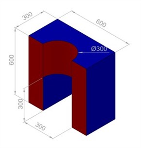 Combi skål - skummodul