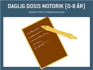 Daglig Dosis koncept Motorik 0-8 år