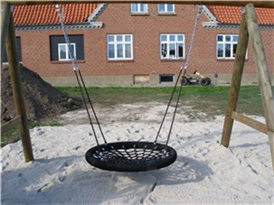 Fuglerede ø120cm, med taifun net