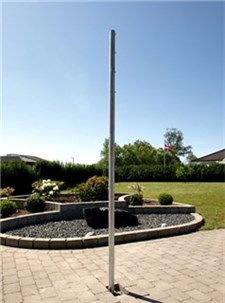 Galvaniseret jernstolpe