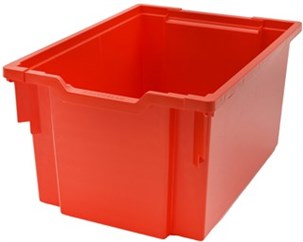 Gratnells opbevaringskasse L Rød