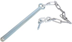 Gulvspyd med kæde & Øsken Ø12 mm