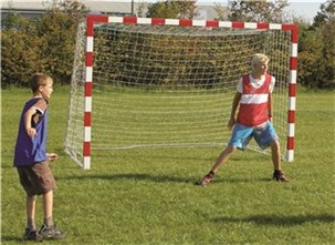 Håndbold mål Rød/hvid