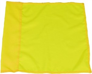 Hjørneflag Gul
