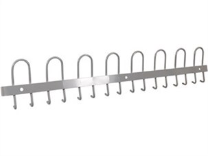 Knagerække, L120 cm - Grå - DEMO