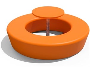 Out-sider LOOP table Orange