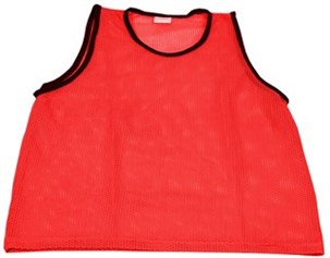 Overtræksvest basic mini Rød