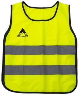 Refleks vest gul