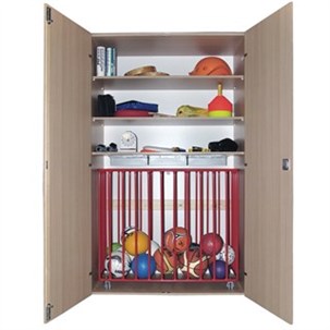 Rekvisitskab U/boldvogn lys eg