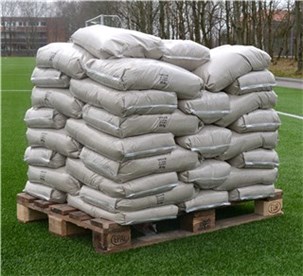 Sand for kunstgræs  - Big bag - (1.000 kg) Kornstørrelse 0,36 -0,90mm - Nr. 50