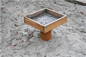 Sandbakke 0,4x0,4 m