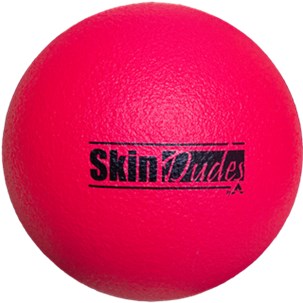 Skumbold m/hud Ø16 cm - Neonpink