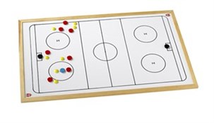 Taktiktavle ishockey 50x80 cm
