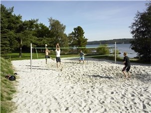 Volleyballnet beach, L950