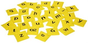Ærteposesæt (alfabet) GUL