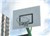 Basketball plade I alu., galv. kurv inkl. net