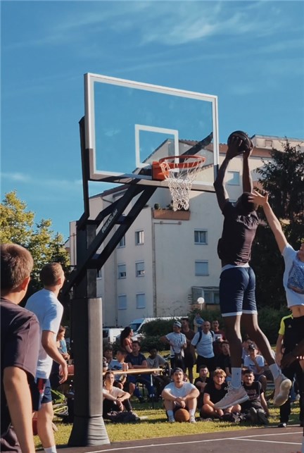 Basketball stativ mega slam 60