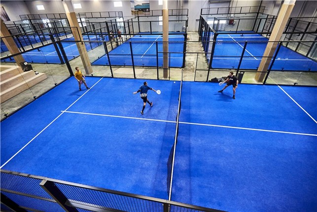 Padelbane model Greenset padel Panorama